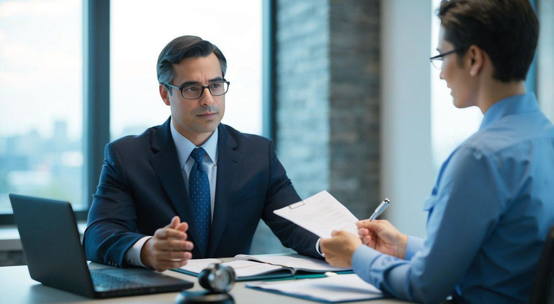 A prosecutor reviewing evidence, consulting with law enforcement, and determining sufficient probable cause before making charging decisions